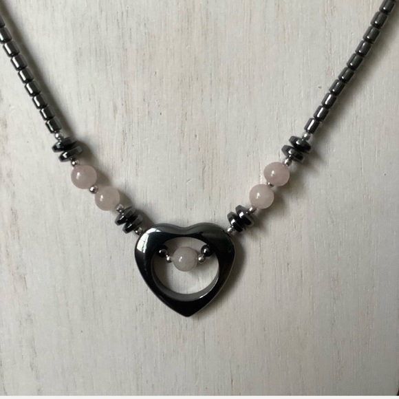 Hematite handmade necklace - Picture 2 of 6